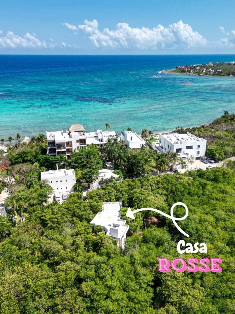 Casa Rosse Villa Тулум Екстериор снимка
